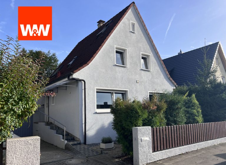 Immobilienangebot - Kornwestheim - Alle - Einfamilienhaus in guter Wohnlage - freistehend, charmant, sichtgeschützt