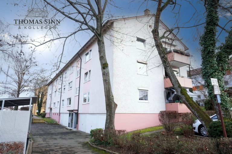 Immobilienangebot - Heilbronn - Alle - Vermietete 2 Zimmer Wohnung mit schönem Grundriss und Modernisierungspotential