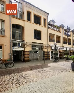 Immobilienangebot - Karlsruhe / Innenstadt-Ost - Alle - Moderne 2-Zimmer-Maisonette-Wohnung mit Balkon im Herzen von Karlsruhe (Fernwärme, BJ1988)