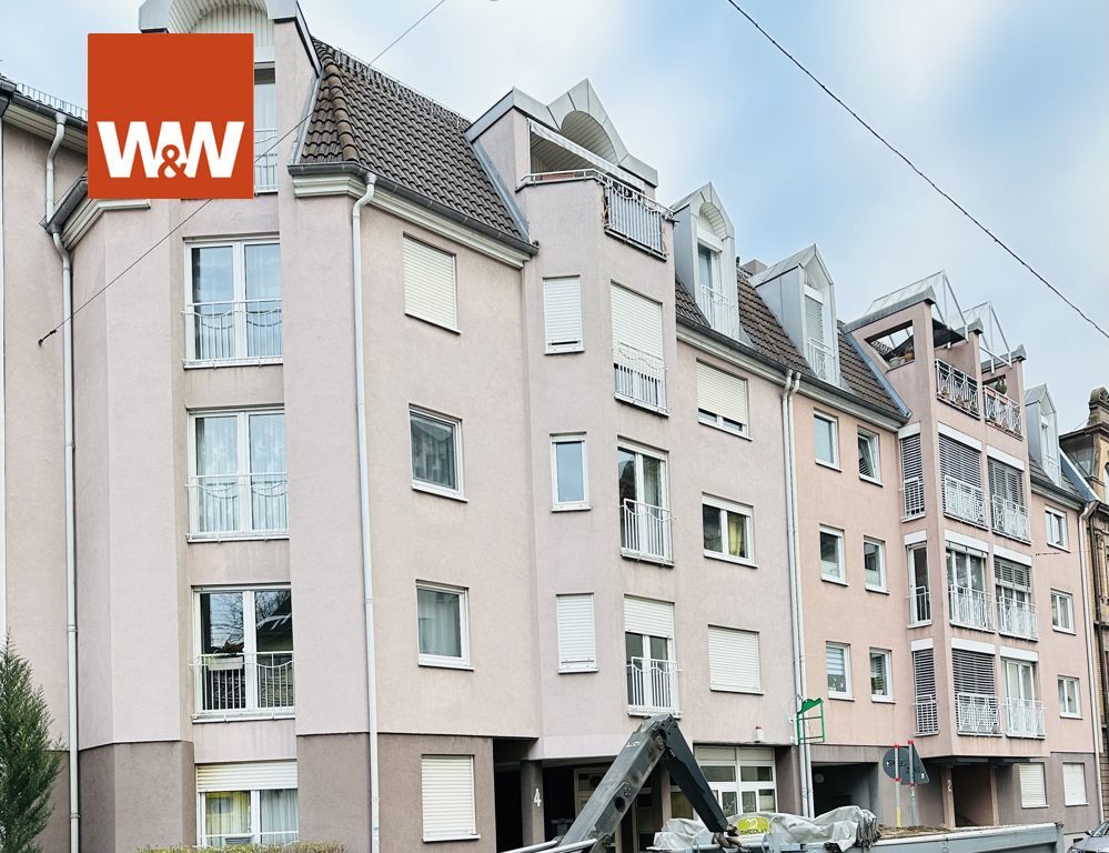 Immobilienangebot - Karlsruhe / Nordweststadt - Alle - Gemütliche Erdgeschosswohnung (vermietet) + 2 Garagen in zentraler Lage mit Potential