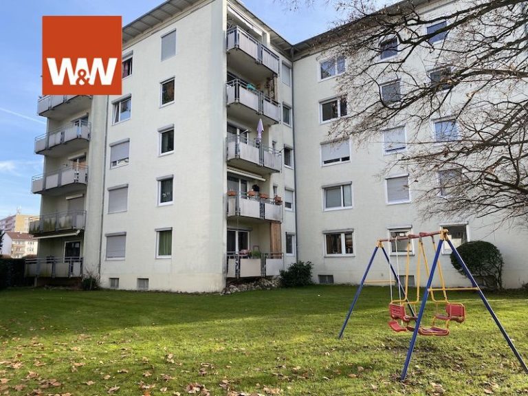 Immobilienangebot - Tettnang - Alle - Schöne 3,5-Zimmer-Erdgeschoss-Wohnung mit neuen Bad und Balkon im Zentrum von Tettnang