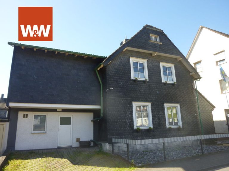 Immobilienangebot - Remscheid - Alle - xxx Ideal für Handwerker xxx
Freistehendes Bergisches Schieferhaus mit Einliegerwohnung in Lennep