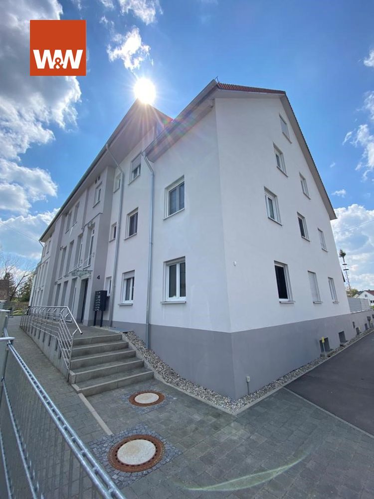 Immobilienangebot - Adelsried - Alle - Große-neue 4-ZKB-ETW mit TG, Terrasse-Garten-barrierefrei-kurzfristig beziehbar
