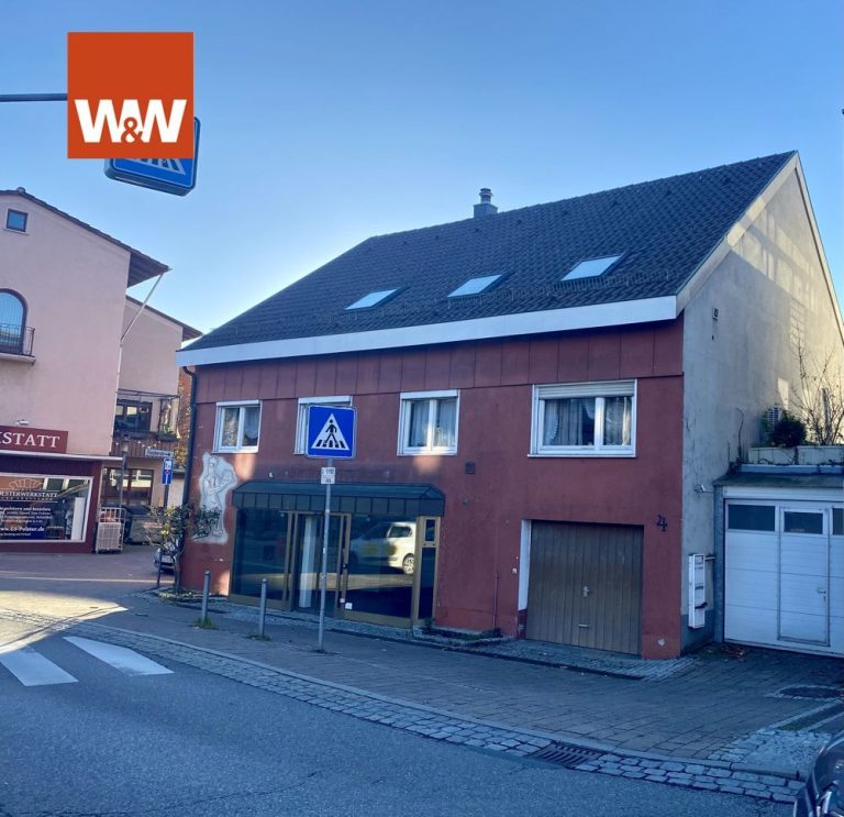 Immobilienangebot - Ebersbach an der Fils - Alle - Wohn und Geschäftshaus in Ortsmitte