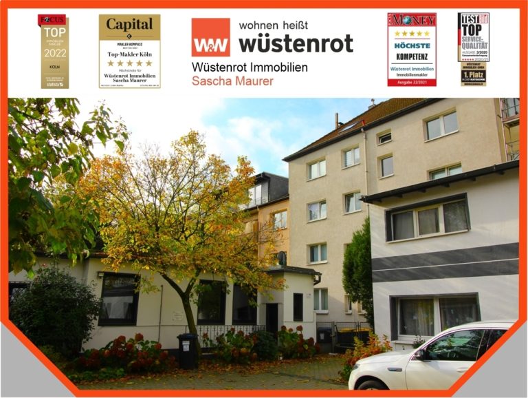 Immobilienangebot - Duisburg / Laar - Alle - Erstbezug nach Modernisierung: 4,5 Zimmer DG-Maisonettewohnung in ruhiger Wohnlage in Duisburg-Laar