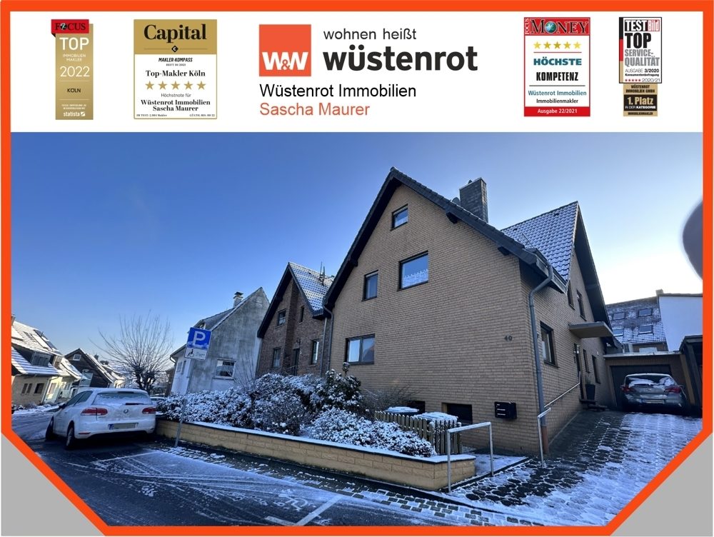 Immobilienangebot - Brühl - Alle - VERKAUFT: + + + Einmalige Gelegenheit für die Großfamilie oder als Mehrgenerationenhaus - Adrettes Dreifamilienhaus wartet auf Sie!