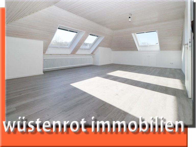 Immobilienangebot - Marktredwitz / Brand - Alle - Erstbezug - Nach Modernisierung Dachgeschosswohnung in begehrter Wohnlage.
