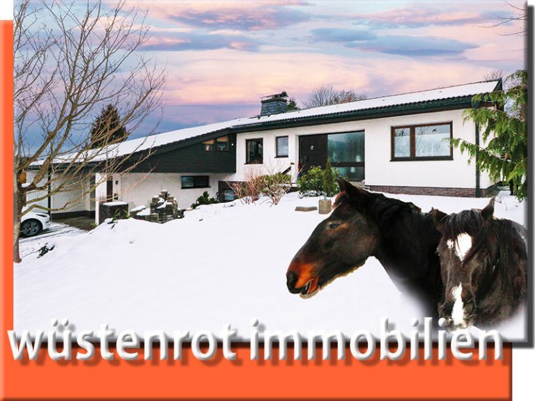 Immobilienangebot - Stammbach - Alle - Das Glück dieser Erde liegt auf dem Rücken der Pferde...