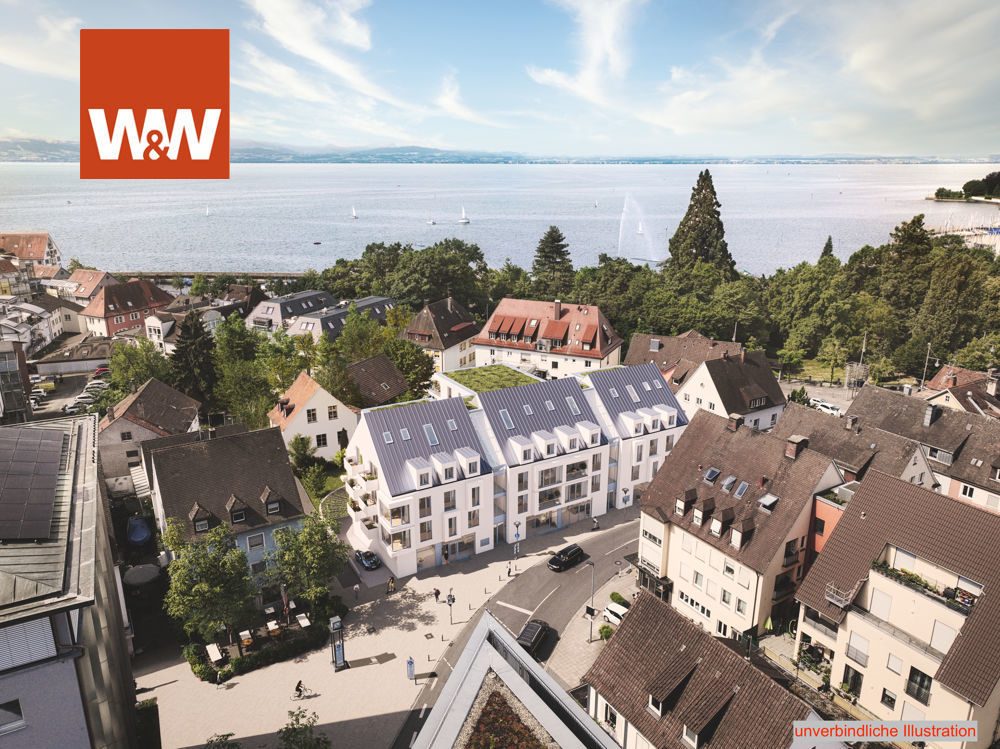 Immobilienangebot - Friedrichshafen - Alle - SEESEITEN -Schöne, moderne 5-Zimmer-NEUBAU-Eigentumswohnung mit Terrasse im Herzen v.Friedrichshafen