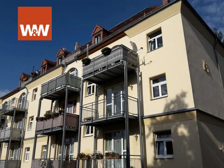 Immobilienangebot - Zwickau - Alle - Zwickau- geräumige vermietete 3 Zimmerwohnung mit Balkon in Top-Lage- 360° Rundgang auf Anfrage!!