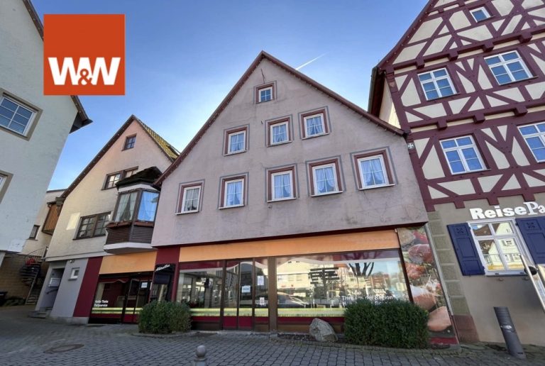Immobilienangebot - Gaildorf - Alle - Zur Miete! Einzelhandel in der Stadtmitte Gaildorfs