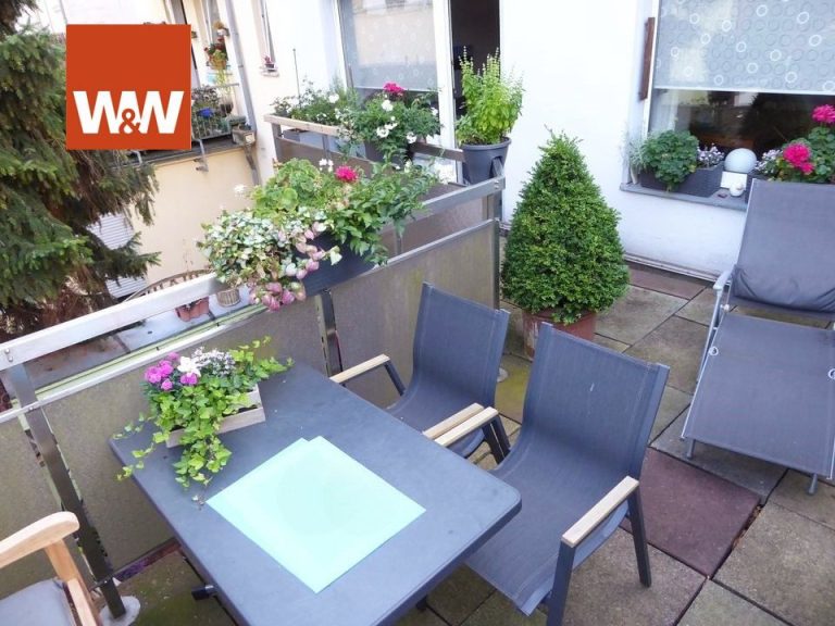 Immobilienangebot - Krefeld - Alle - Wohnjuwel in Cracau - Eigentumswohnung im 1. OG  mit schöner Terrasse