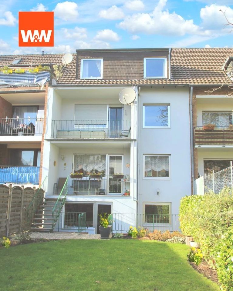 Immobilienangebot - Neuss - Alle - Lage, Lage, Lage!
Gepflegtes Reihenmittelhaus mit großer Einliegerwohnung im beliebten Neusser Stadtteil Pomona