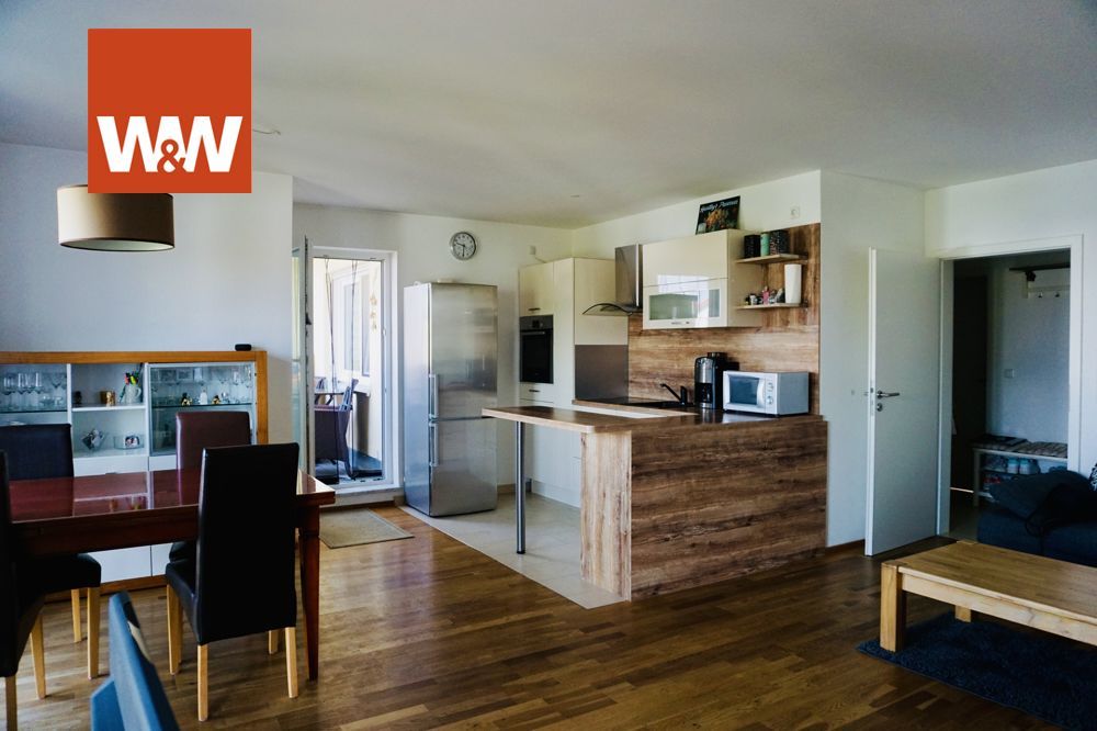Immobilienangebot - Landshut - Alle - Exklusive 3-Zimmer Wohnung mit Süd-Balkon und hochwertiger Küche