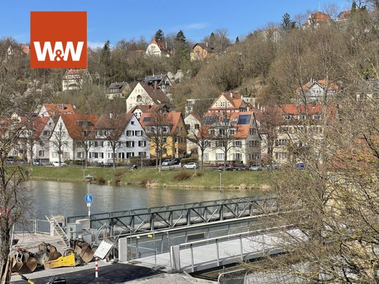 Immobilienangebot - Tübingen - Alle - Dachgeschosswohnung in guter Wohnlage, direkt am Neckar