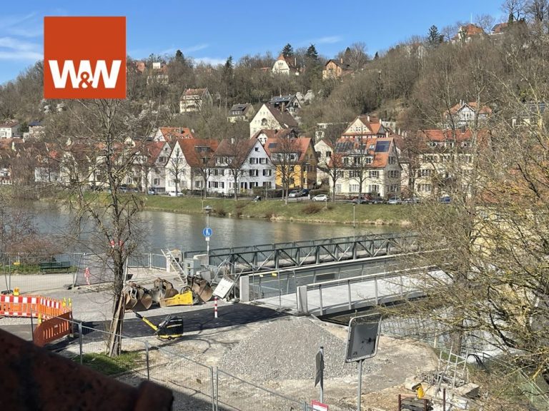 Immobilienangebot - Tübingen - Alle - Große Wohnung, 2020 neu modernisiert, mit schönem Neckarblick