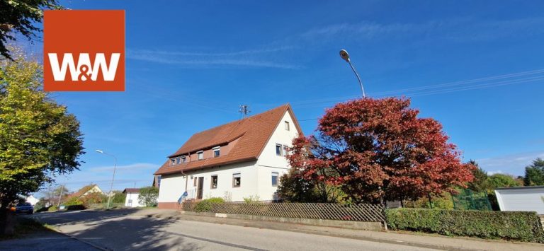 Immobilienangebot - Pforzheim / Brötzingen - Alle - EFH mit ELW und großem sonnigen Garten