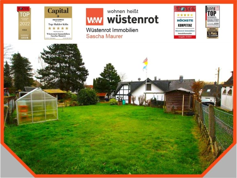 Immobilienangebot - Solingen - Alle - Flexibel nutzbares Raumwunder auf großem Sonnen-Grundstück in top Wohnlage. Hier ist vieles möglich!