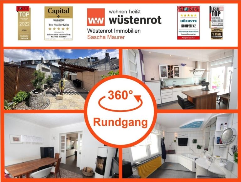 Immobilienangebot - Alsdorf - Alle - Mit 3D: TOP gepflegtes und energetisch modernisiertes Einfamilienhaus mitten in Alsdorf - mit schönem Garten