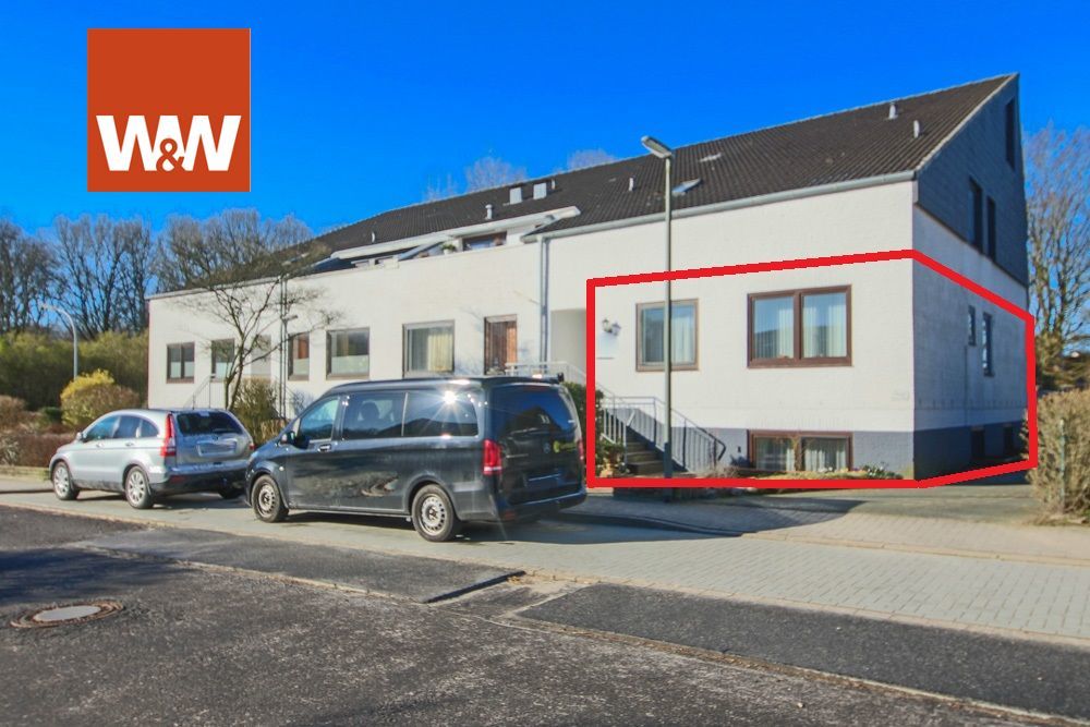 Immobilienangebot - Flensburg / Mürwik - Alle - Wald- und Strandnähe: Sehr schön gelegene 3-Zimmer Eigentumswohnung in Mürwik!
