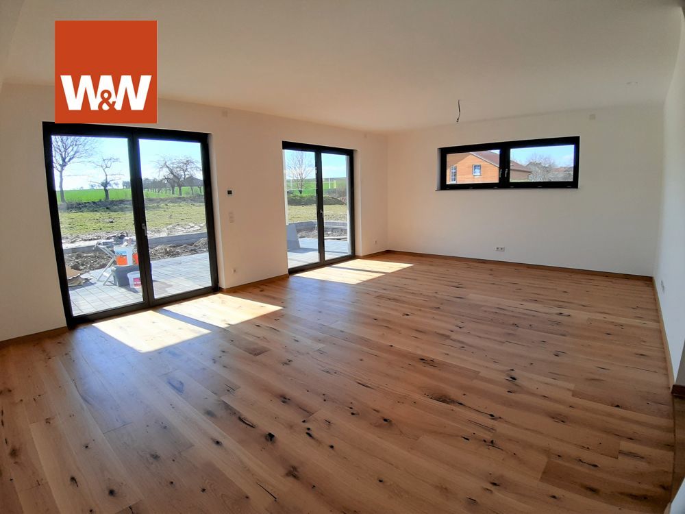 Immobilienangebot - Kirchhain / Kleinseelheim - Alle - 3-Zi-Wohnung, gehob. Ausstattung im Passivhaus, Neubaugebiet Kleinseelheim