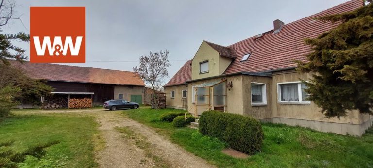 Immobilienangebot - Neißeaue - Alle - Ländliches Anwesen mit Wohnhaus, Stall und Scheune in Emmerichswalde