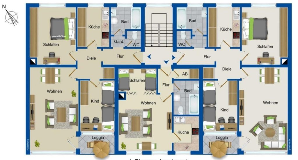 Immobilienangebot - Nürnberg - Alle - Mehrfamilienhaus mit 15 Wohnungen.

Nürnberg, Östliche Innenstadt.