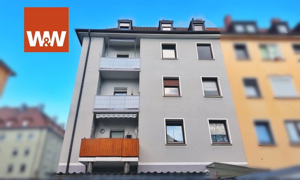 Immobilienangebot - Schweinfurt - Alle - Mehrfamilienhaus in zentraler Lage 
mit 5 Wohnungen