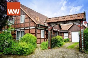 Immobilienangebot - Bad Sassendorf - Alle - Traumhaftes Wohnen in der Natur: Freistehendes "junges" Fachwerkhaus mit Weitblick
