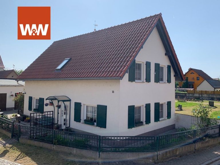 Immobilienangebot - Zeithain - Alle - Sehr gepflegtes, schönes Einfamilienhaus in der Elbe-Region Zeithain in ruhiger Wohngegend