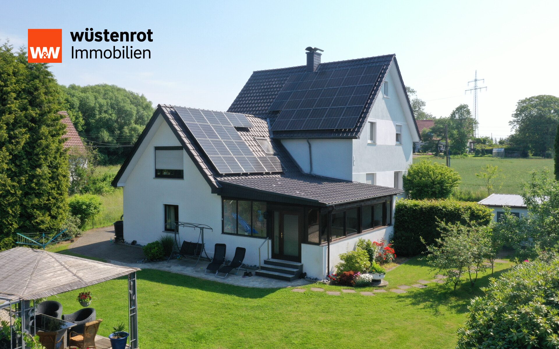 Immobilienangebot - Bielefeld / Brake - Alle - Ein- bis Zweifamilienhaus mit großem Garten in Bielefeld am Obersee
