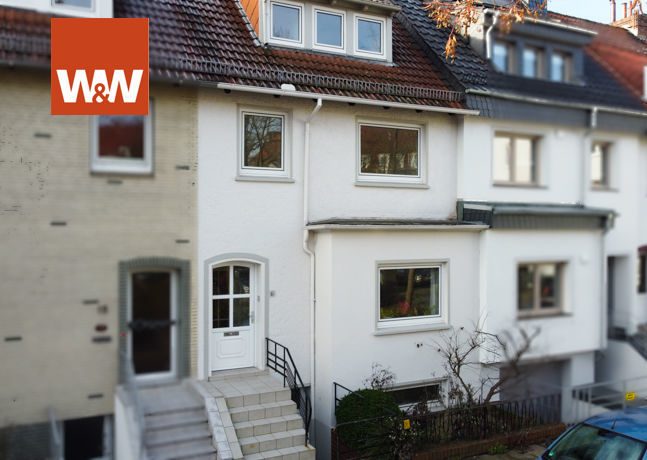 Immobilienangebot - Bremen - Alle - Attraktives Einfamilienhaus mit 2 WE und Garten im Herzen von Walle