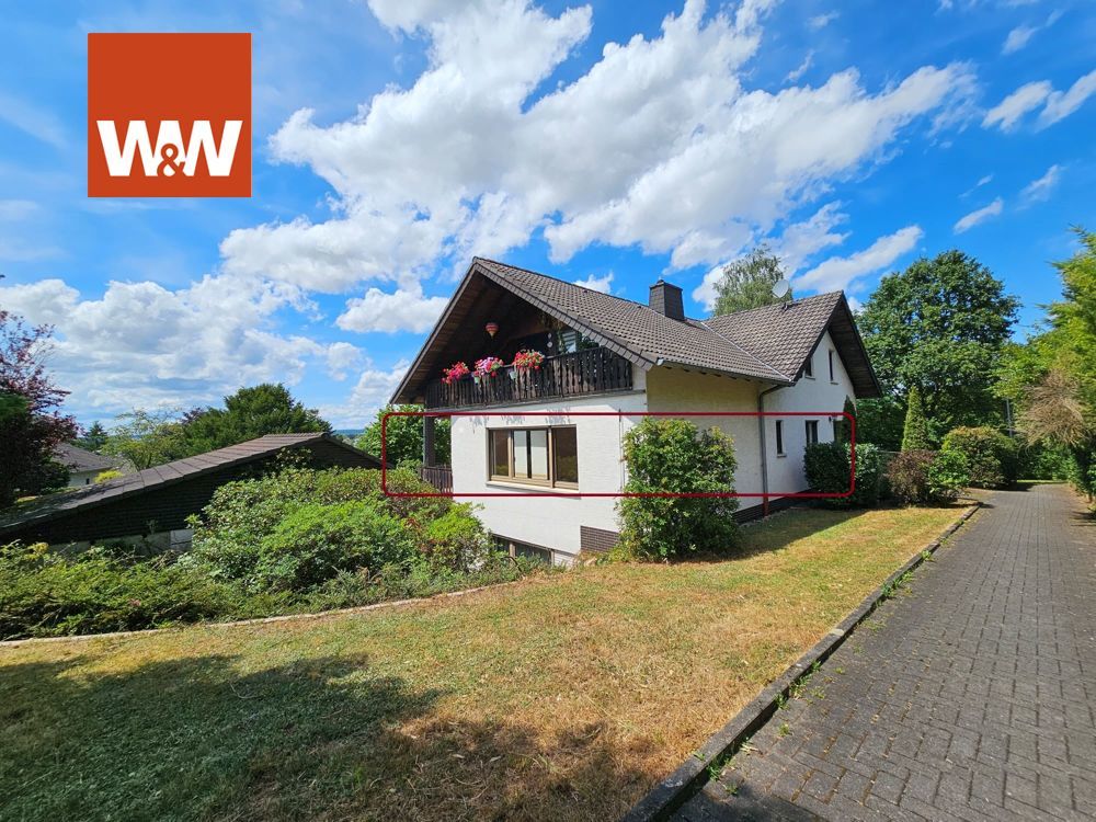 Immobilienangebot - Kirchhain - Alle - Großzügige 3-Zimmer Wohnung mit Terrasse und eigenem Garten in Kirchhain.