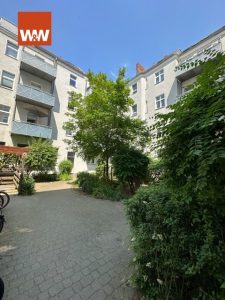 Immobilienangebot - Berlin - Alle - Bezugsfreie 1-Zimmerwohnung mit Terrasse und 46 m² Gartenanteil nahe Tempelhofer Hafen