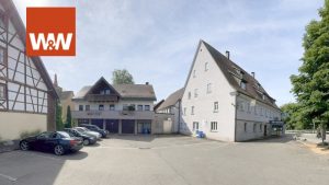 Immobilienangebot - Heuchlingen - Alle - Ehemalige Gaststätte mit Saal, Metzgerei, separatem EFH und weiteren Nebengebäuden zu verkaufen