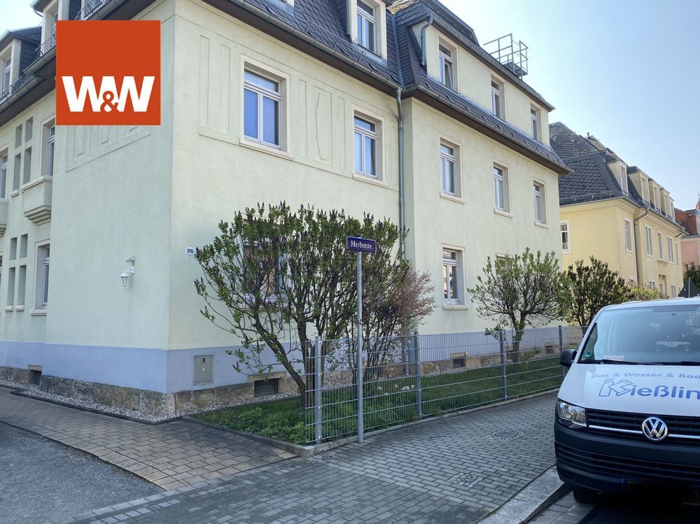 Immobilienangebot - Dresden - Alle - Gemütliche Erdgeschosswohnung in gepflegtem Mehrfamilienhaus