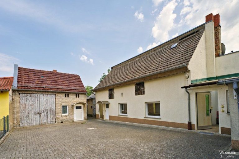 Immobilienangebot - Gosen-Neu Zittau - Alle - Kleiner Hakenhof mit Wohnhaus, Scheune, Nebengebäude, Wiese. Sanierungsobjekt für Individualisten