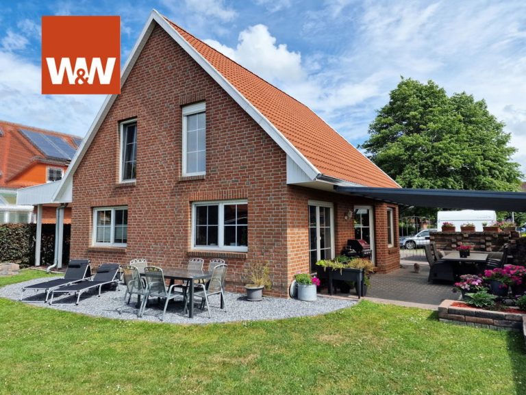 Immobilienangebot - Emden / Borssum - Alle - Modernisiertes Einfamilienhaus in ruhiger Wohnsiedlung