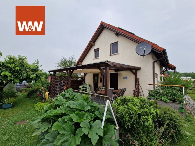Immobilienangebot - Groitzsch / Audigast - Alle - Kleines gepflegtes und modernisiertes Eigenheim in ruhiger Siedlungslage