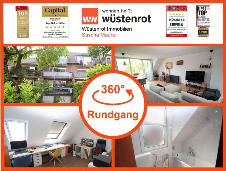 Immobilienangebot - Köln - Alle - Mit 3D: Teilweise Selbstnutzung oder als Anlage - Mehrfamilienhaus in TOP-Lage von Köln-Ehrenfeld