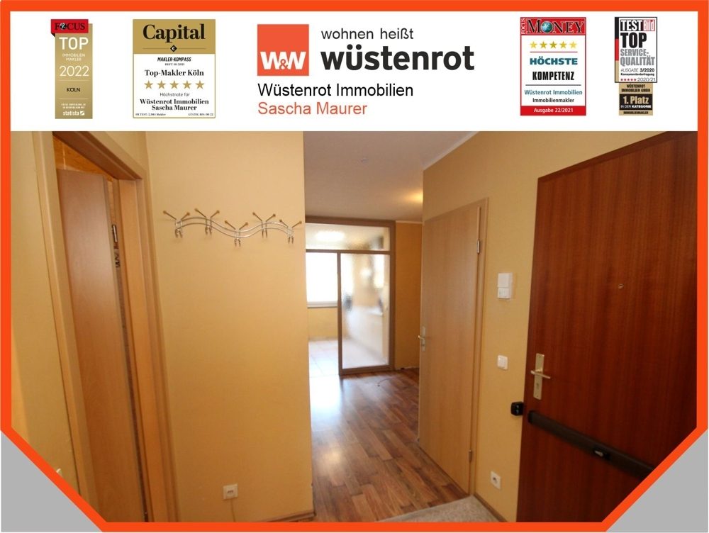 Immobilienangebot - Köln - Alle - VERKAUFT:Mit 3D: 2-Zimmerwohnung mit Balkon direkt bezugsfrei!