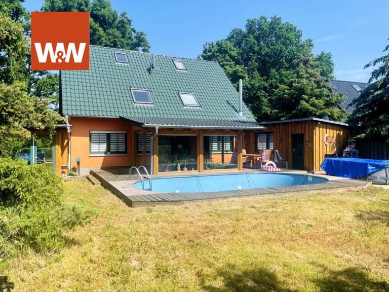 Immobilienangebot - Treplin - Alle - WOW-großzügiges EFH mit Swimmingpool und Garten mit Weitblick unweit von Frankfurt / Oder sucht SIE
