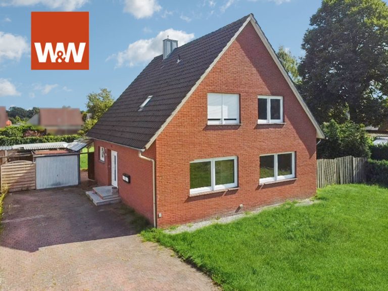 Immobilienangebot - Papenburg - Alle - Großes Baugrundstück mit sanierungsbedürftigem Einfamilienhaus, Provisionsfrei für den Käufer