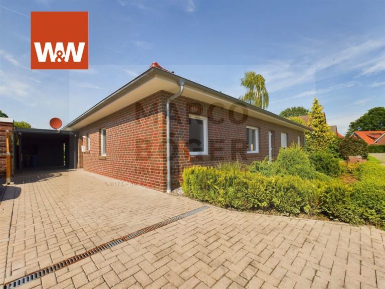 Immobilienangebot - Aurich - Alle - Seniorengerechte, 88 m² große 3 ZKB (+T +HWR) Doppelhaushälfte in 26603 Aurich in ruhiger Lage.