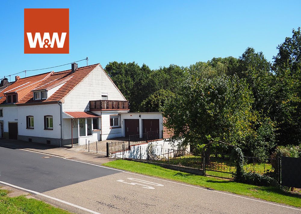 Immobilienangebot - Blieskastel / Blickweiler - Alle - Haus in Blickweiler mit separatem Baugrundstück