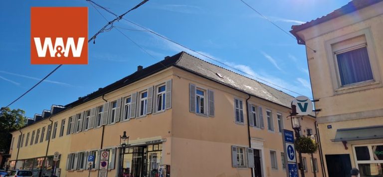 Immobilienangebot - Rastatt - Alle - Wohn- und Geschäftshaus im Stadtzentrum