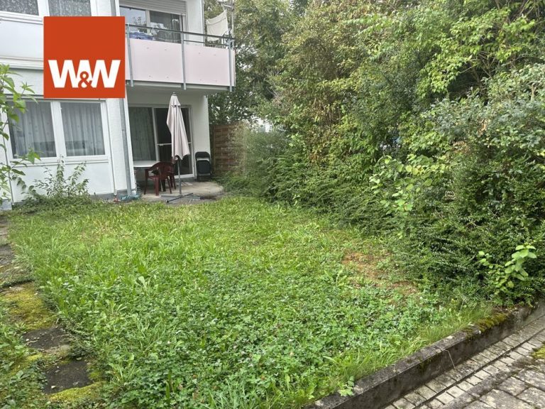 Immobilienangebot - Reutlingen - Alle - Vermietete schöne Wohnung mit  eigenem Garten