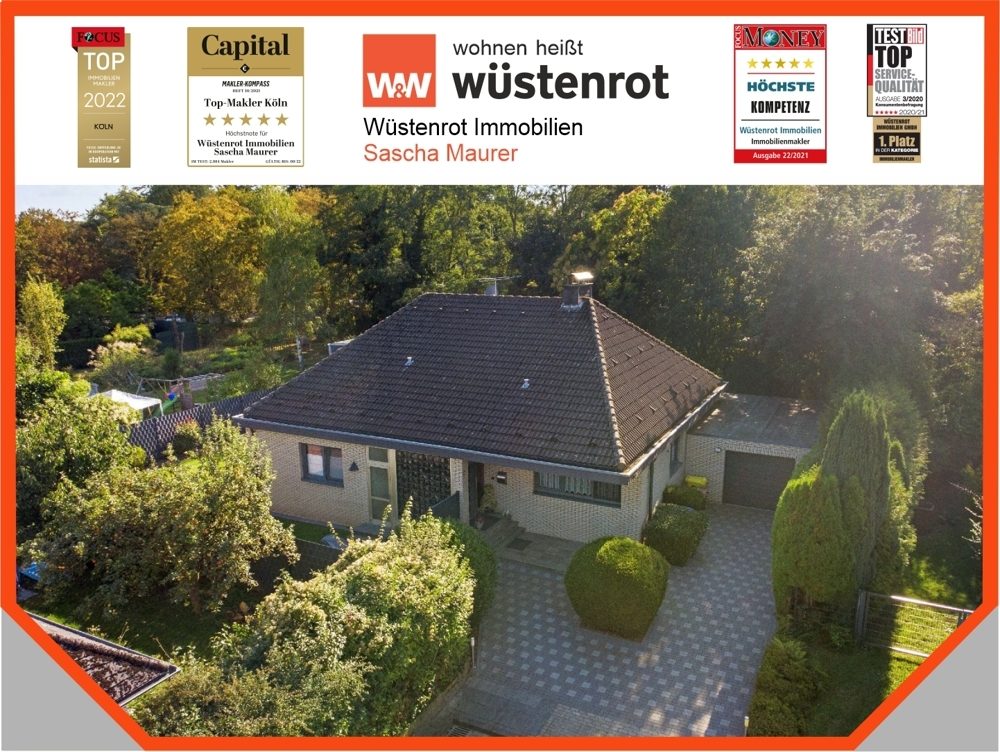 Immobilienangebot - Frechen - Alle - VERKAUFT: Mit 3D: Moderne, TOP gepflegte Familienoase mit großem Sonnengarten u. Ausbaupotenzial in einer Sackgasse