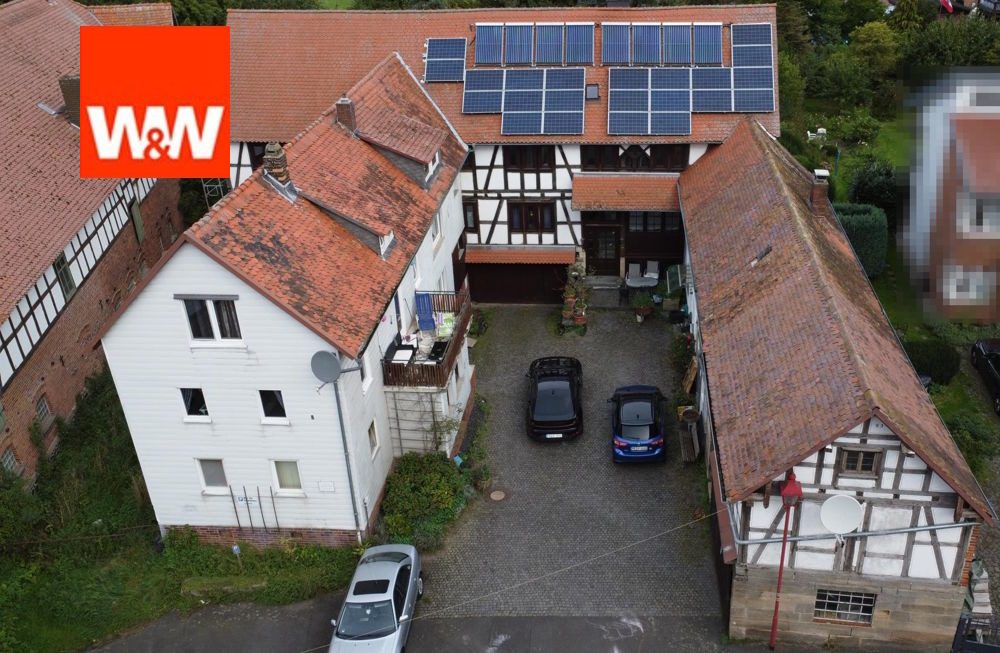 Immobilienangebot - Ebsdorfergrund - Alle - Ein geschichtsträchtiger Dreiseitenhof, der Moderne und Tradition in perfekter Harmonie vereint.