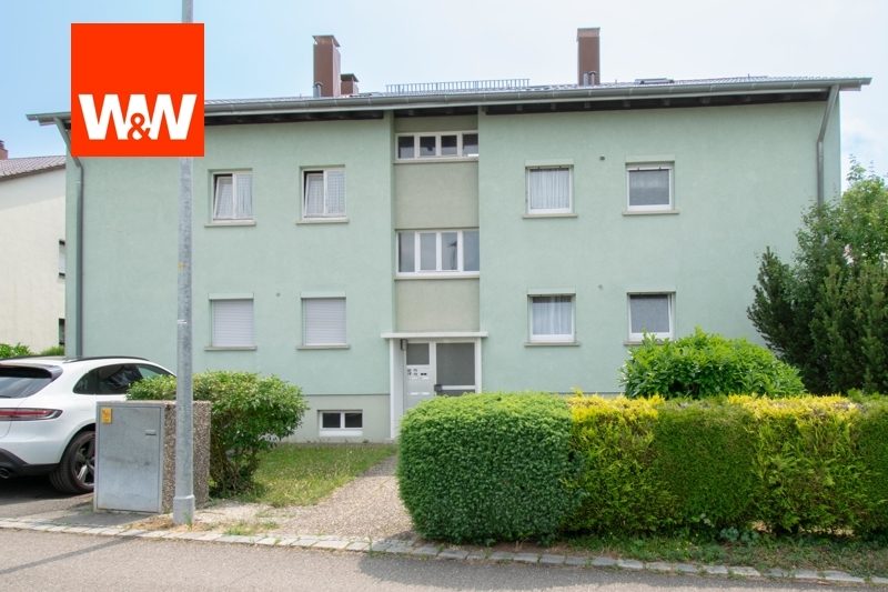 Immobilienangebot - Stuttgart - Alle - S-Wolfbusch: 3-Zimmerwohnung mit Balkon und Gartenanteil